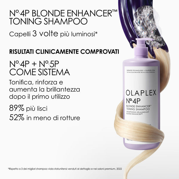 Nº.4P BLONDE ENHANCER™ TONING SHAMPOO LITRE